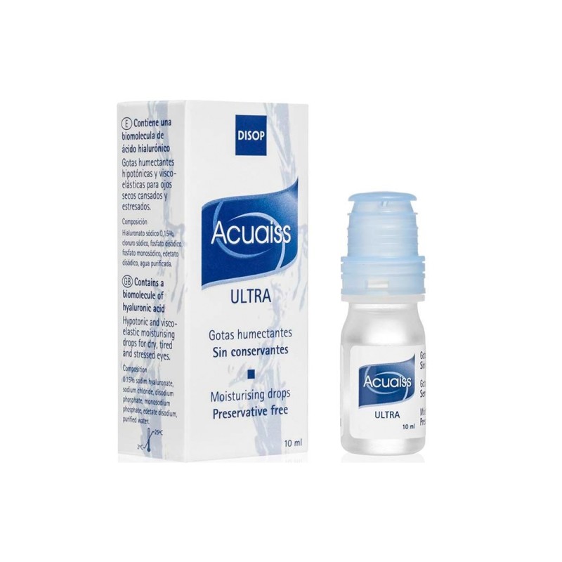 Lubricante Ocular Acuaiss Ultra Sin Conservantes