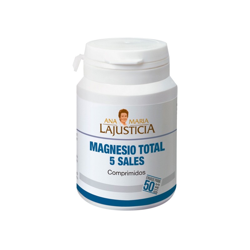 Lajusticia Magnesio Total 5 Sales 100 Comprimidos