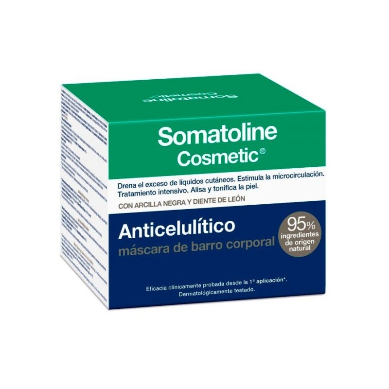 Somatoline Anticelulitico Mascara Barro Corporal 500 G