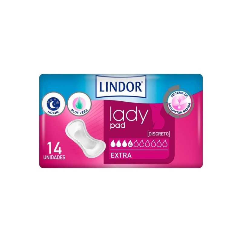 Lindor Premium Lady Pad Extra 4 Gotas