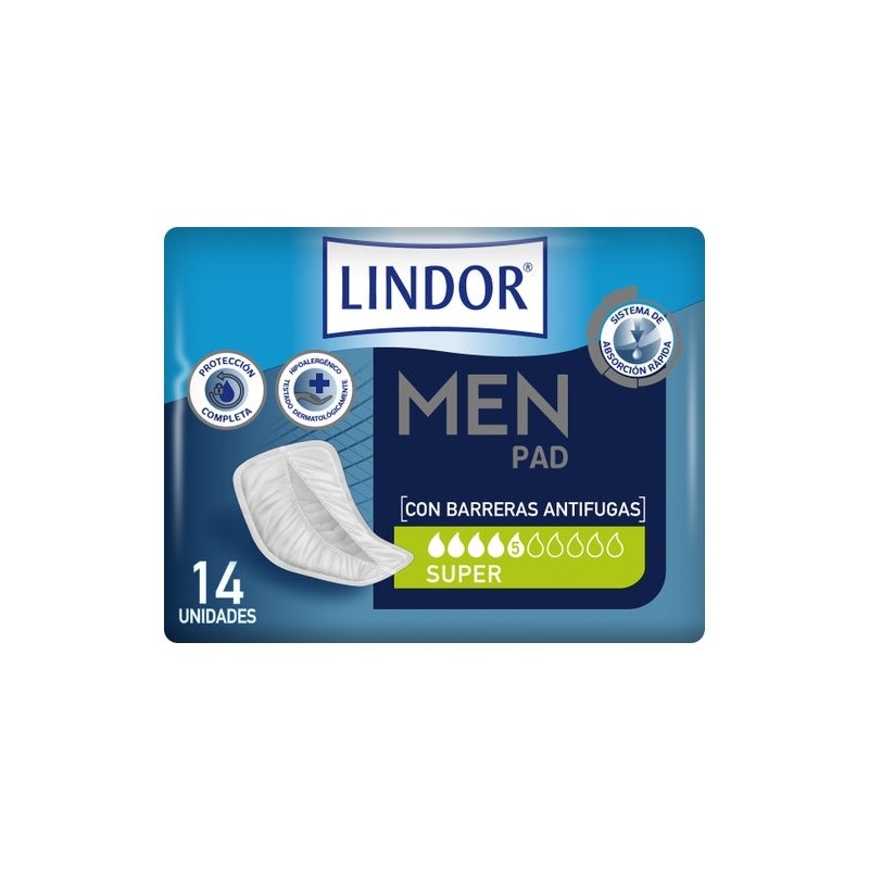 Lindor Men Pad Super 5 Gotas 14U