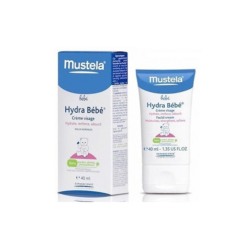 Mustela Hydra Bebé Crema Facial 40Ml