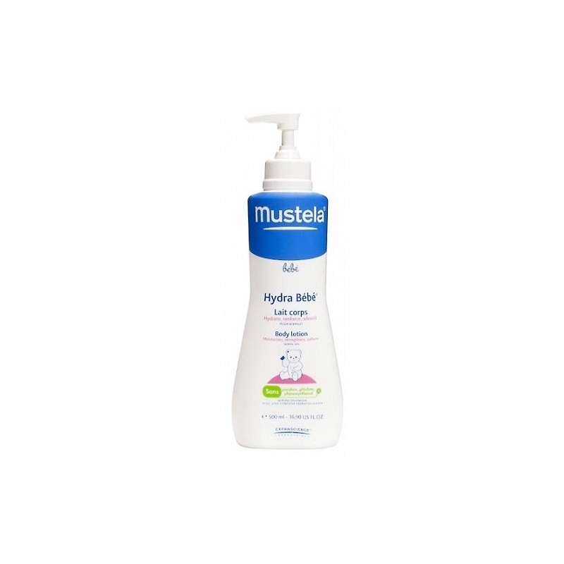 Mustela Hydra Bebé Leche Corporal Dosificador 500Ml