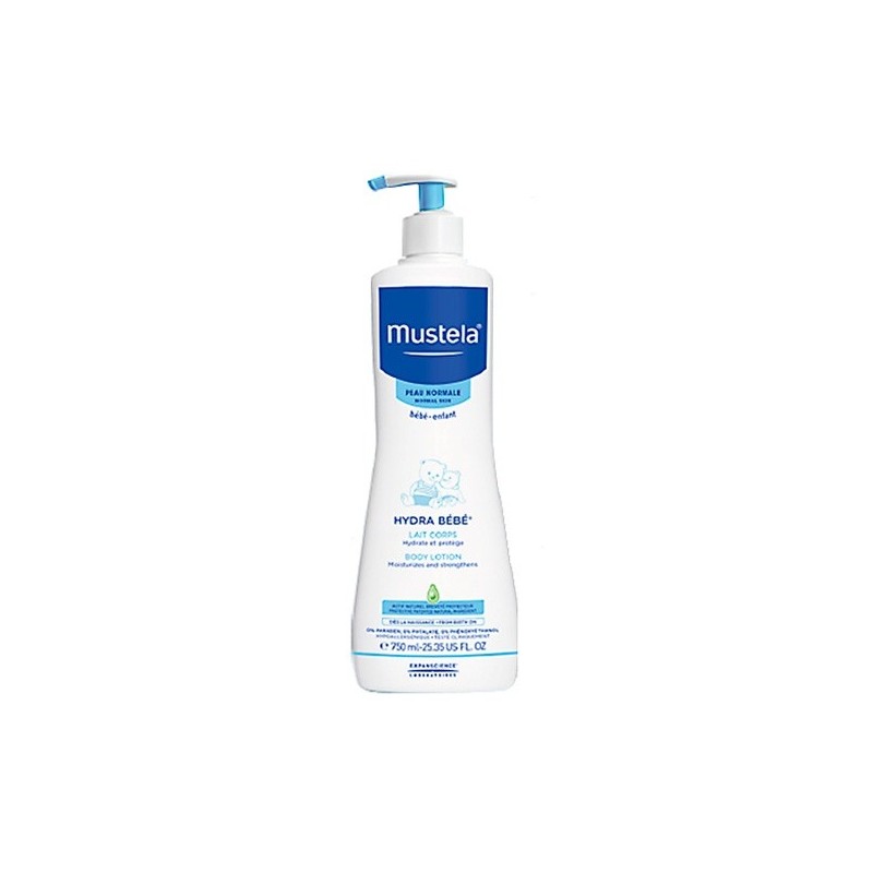 Mustela Hydra Bebé Leche Corporal Dosificador 750Ml