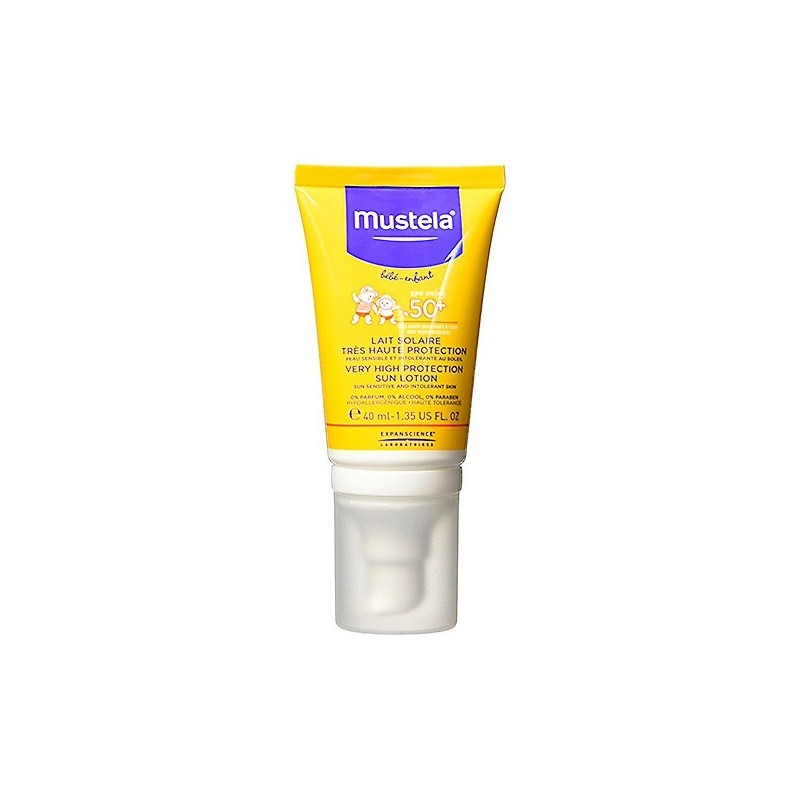 Mustela Leche Solar Rostro 50+ 40Ml