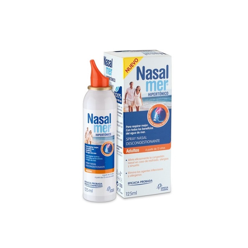 Nasalmer Adultos Hipertonico Spray 125Ml