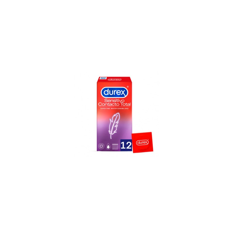 Durex Preservativo Durex Contacto Total 12 Und