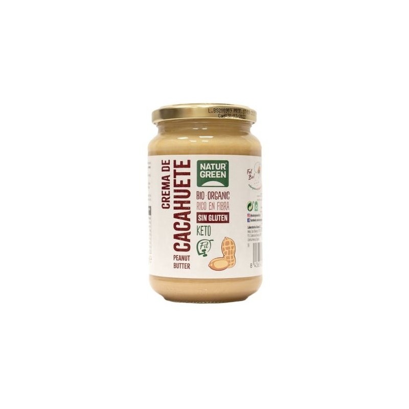 Naturgreen Crema De Cacahuete Crunchy Bio 330G