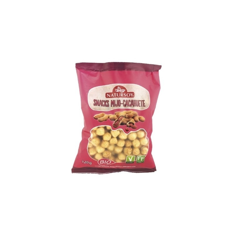 Natursoy Snacks Mijo Y Cacahuete 120G