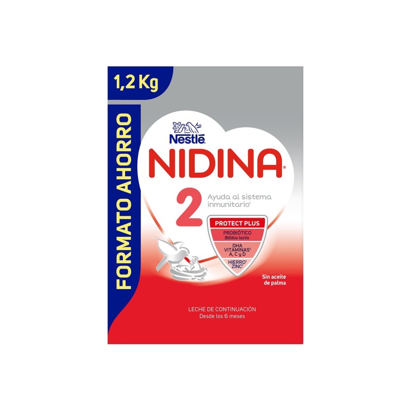 Nestlé Nidina 2 Premium Continuación 1200Gr