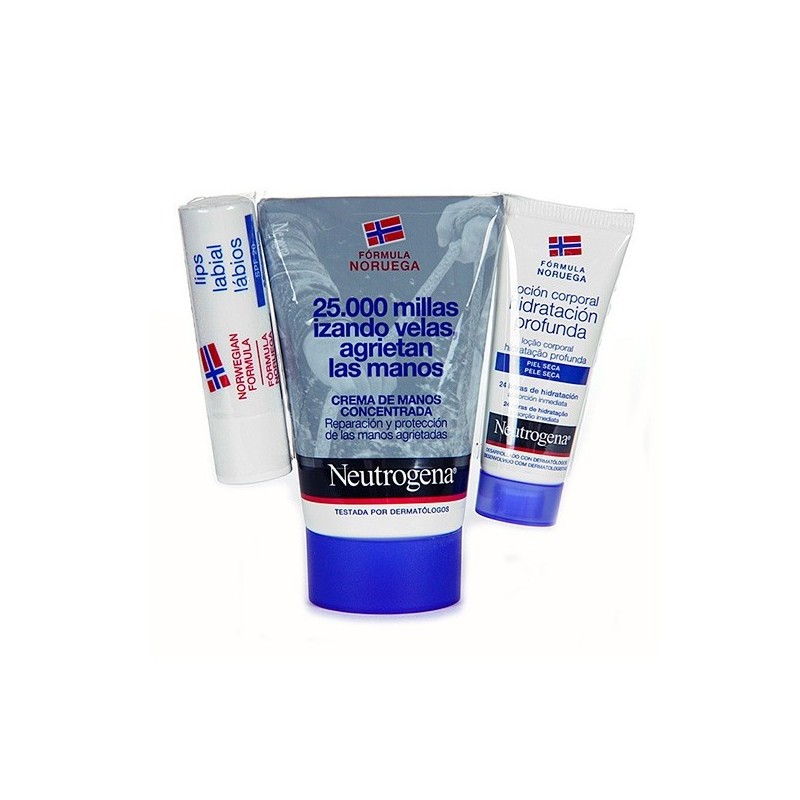 Neutrogena Crema Manos 50Ml+Labial Spf20