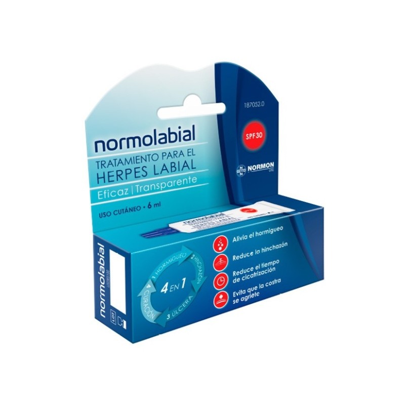 Normolabial Tratamiento Herpes 6 Ml