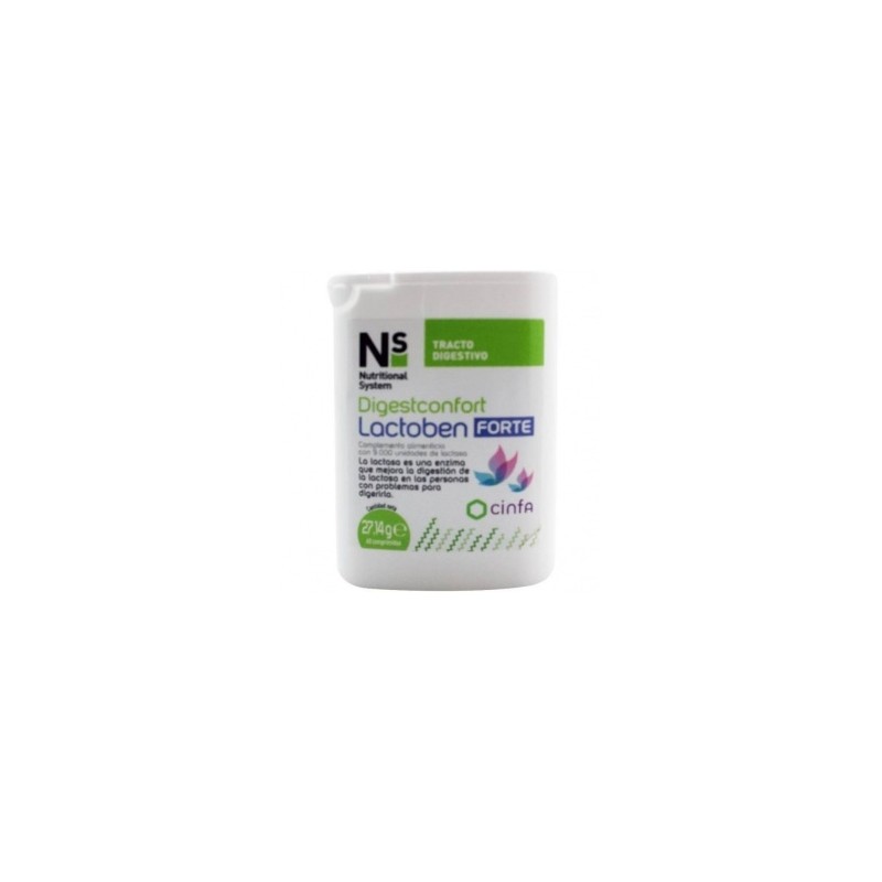 N+S Digestconfort Lactoben Forte 60 Comprimidos