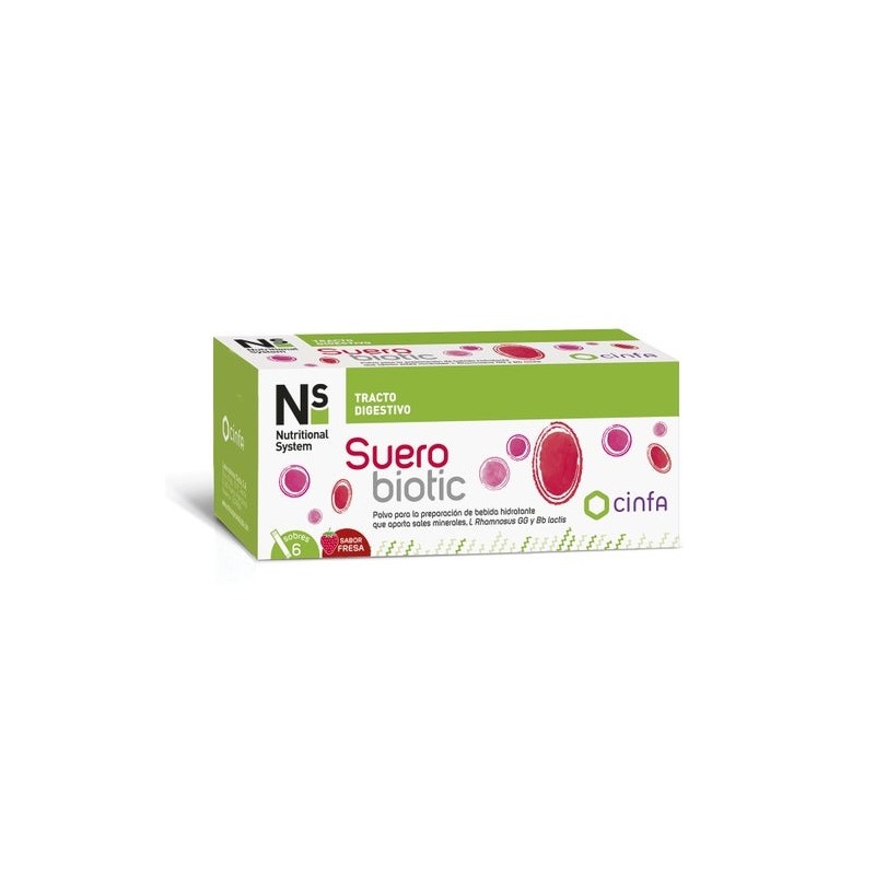 N+S Suerobiotic Fresa 6 Sobres