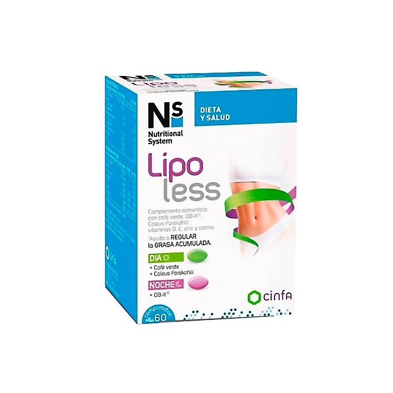 N+S Lipoless 60 Comprimidos