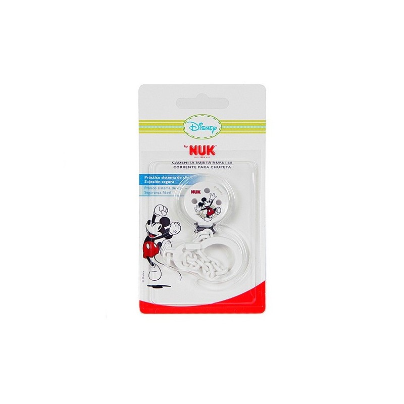 Nuk Cadenita Chupete Mickey Mouse