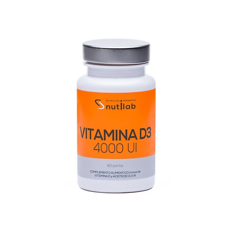 Nutilab Vitamina D3 60 Perlas 4000Ui