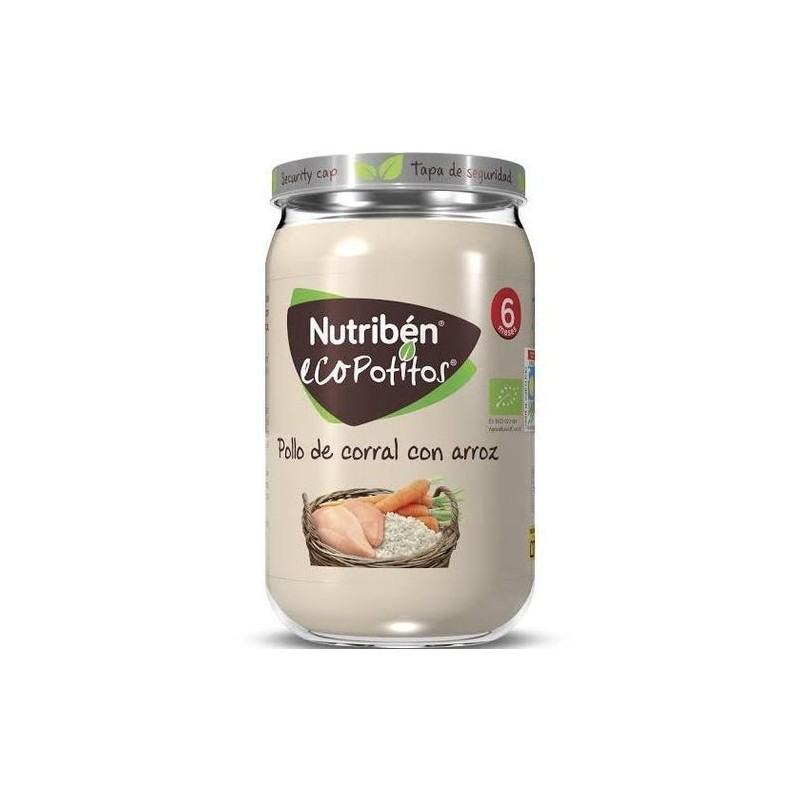 Nutribén Ecopotito Pollo De Corral Y Arroz 235Gr