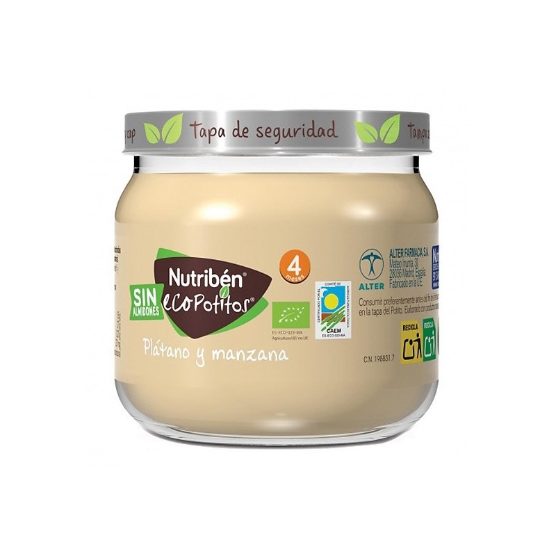 Nutriben Ecopotito Plátano Manzana 120G