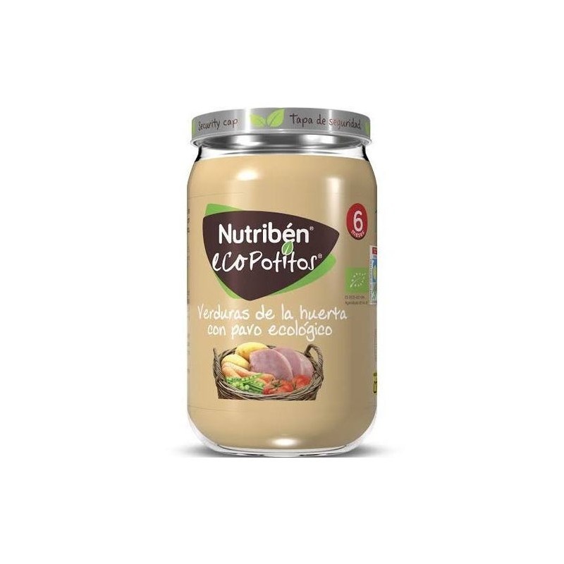 Nutribén Ecopotitos Verduras De La Huerta Con Pollo De Corral Y Omega3 235Gr