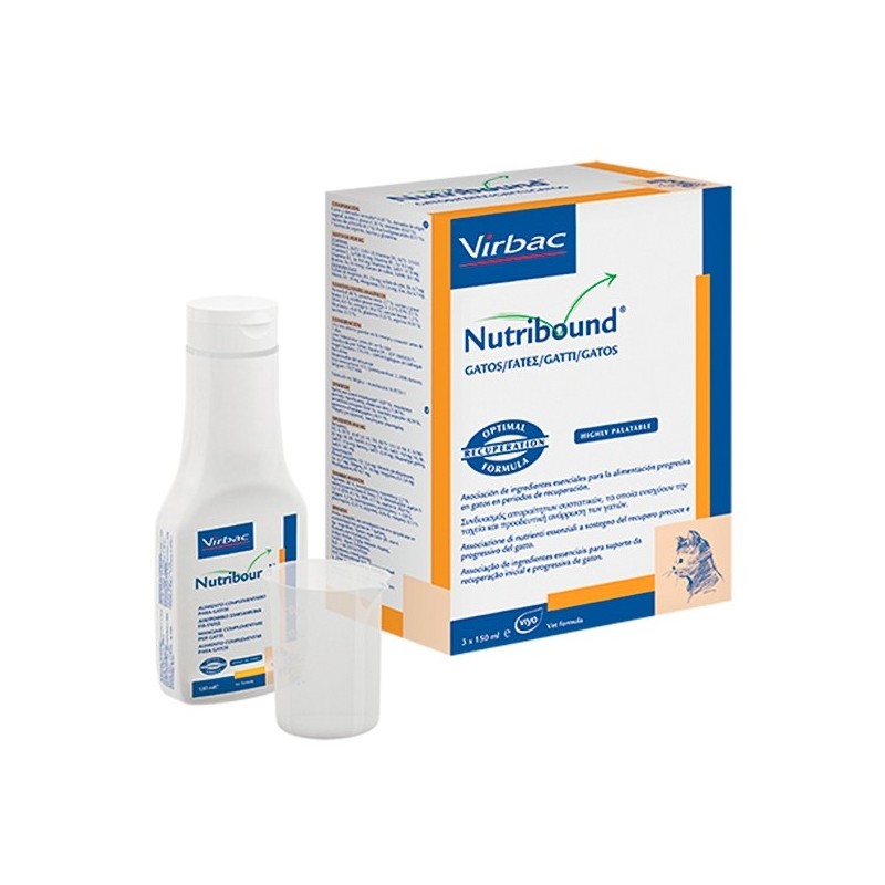 Boehringer Nutribound Solucion Oral Gato 3X150Ml