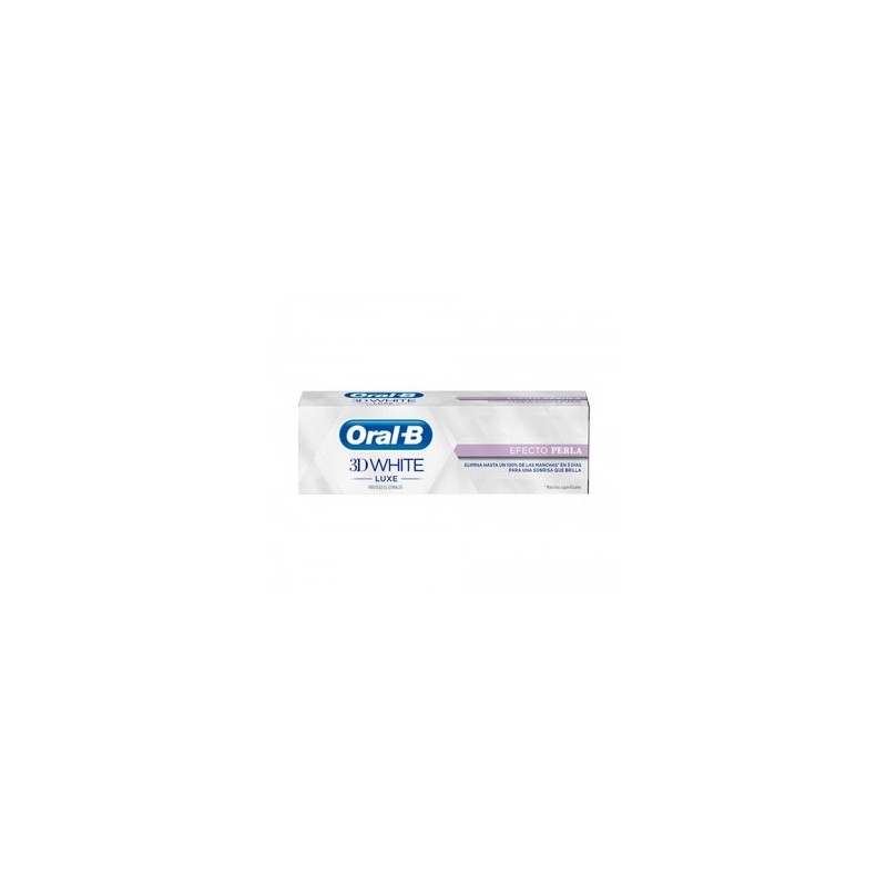 Oral-B Pack B Pasta + 3D White Luxe Perla 75Ml