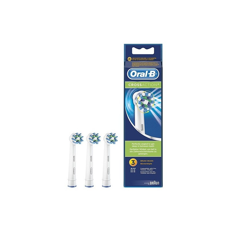 Oral-B Recambio Cross Action 3 Cabezales