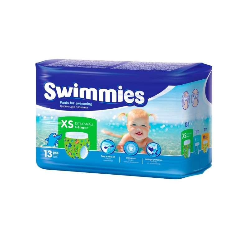 Pañal Freelife Swimmies De 4 A 9 Kg 13U