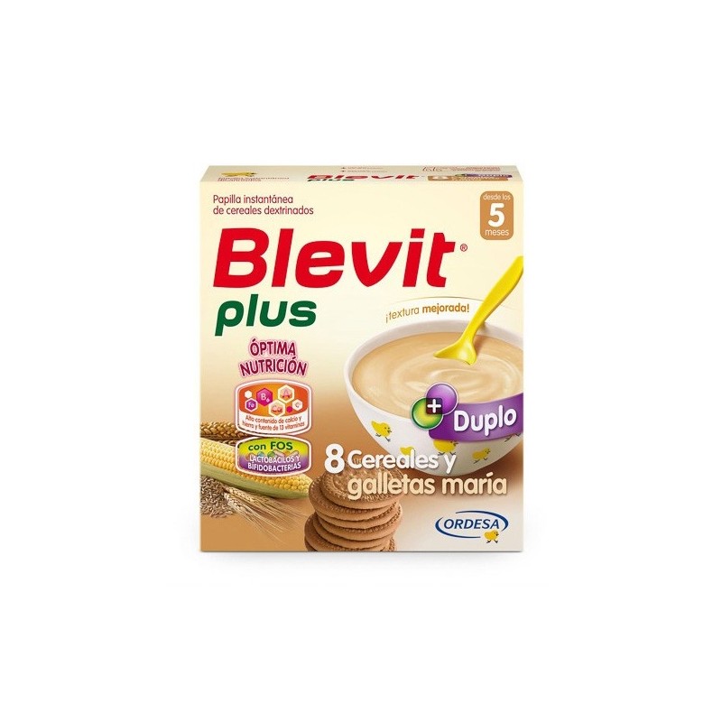 Blevit Plus 8 Cereales Y Galletas María 600G