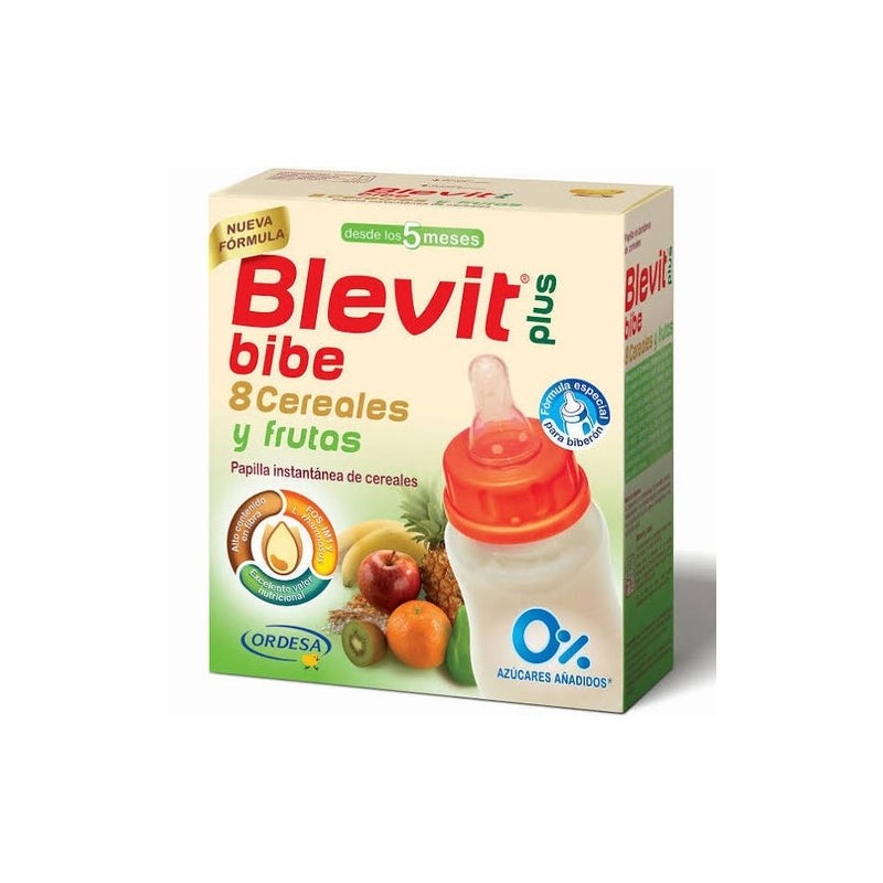 Blevit Plus Bibe 8 Cereales Y Frutas 600G