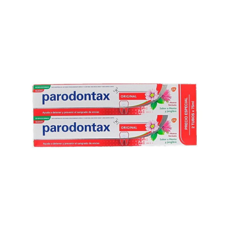 Paradontax Herbal Original Pack Duplo 2X75Ml