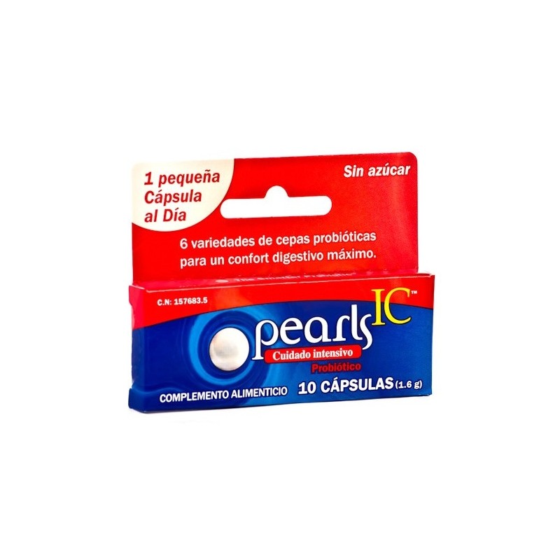 Pearls Ic 10 Capsulas Probiotico