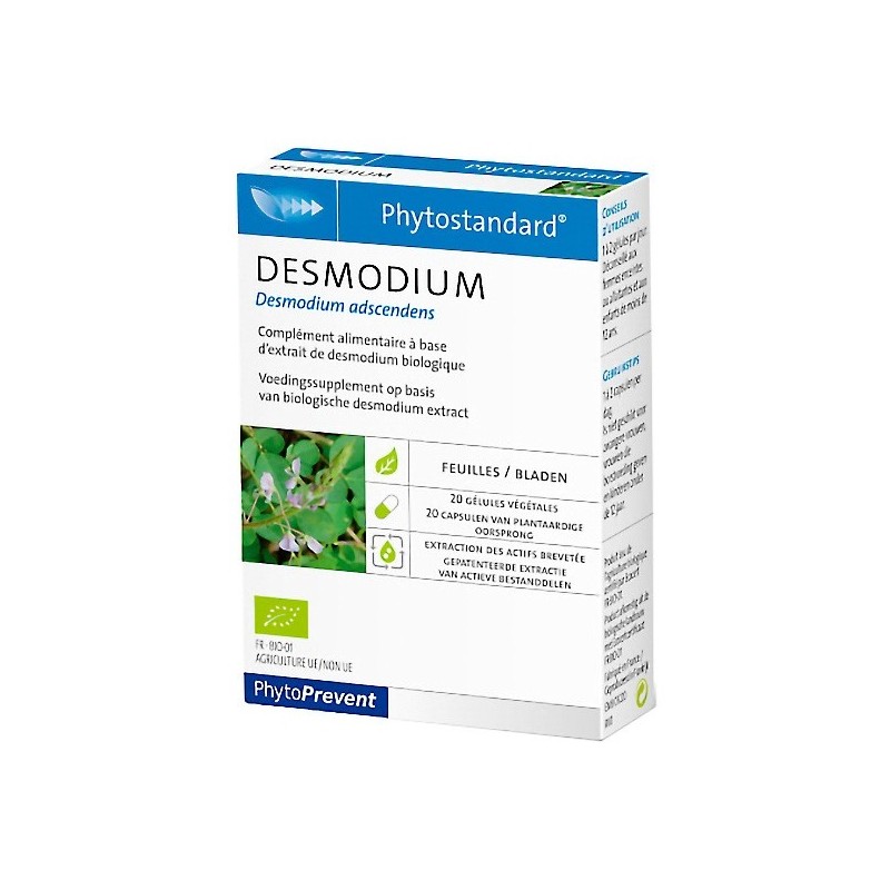 Pileje Phytostandard Desmodium 20 Cápsulas