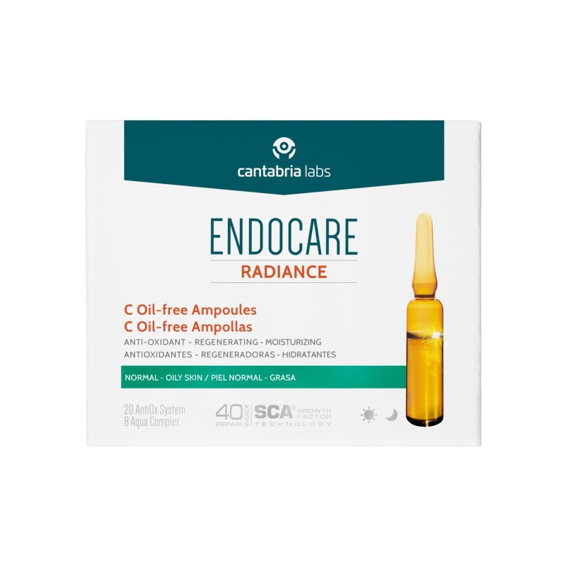 Endocare Radiance C Oil-Free Ampollas 10U