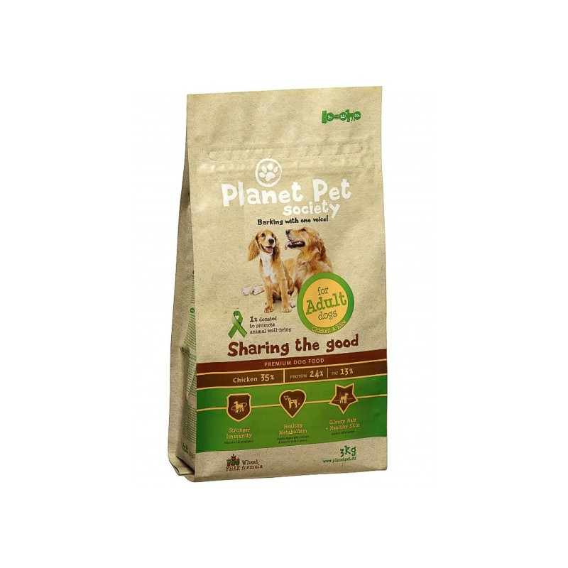 Planet Pet Adulto Pollo Y Arroz 15Kg