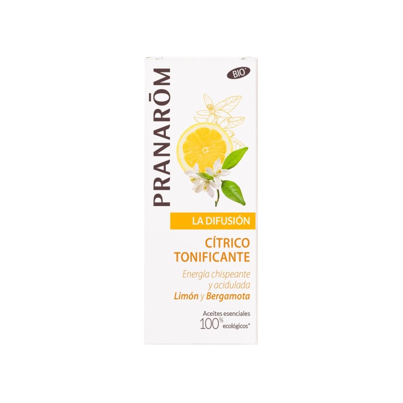 Pranarom Difusion Limon Y Bergamota Citrico Tonificante Eco 30Ml