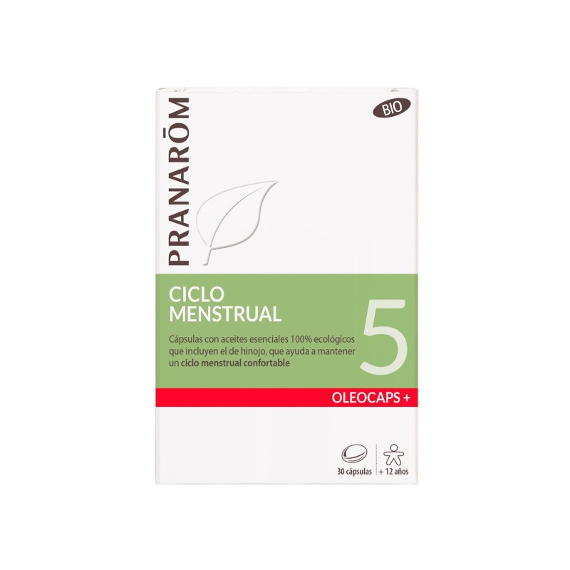 Pranarom Oleocaps Ciclo Menstrual Bio 30 Cápsulas