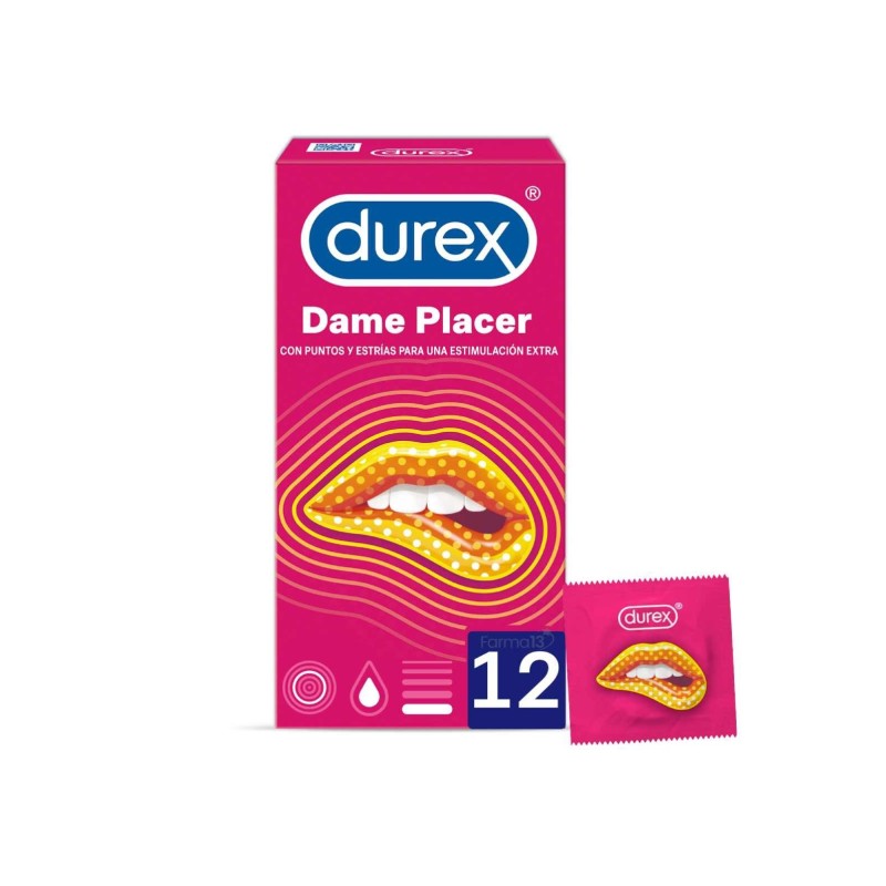 Durex Preservativo Pleasuremax 12Uds