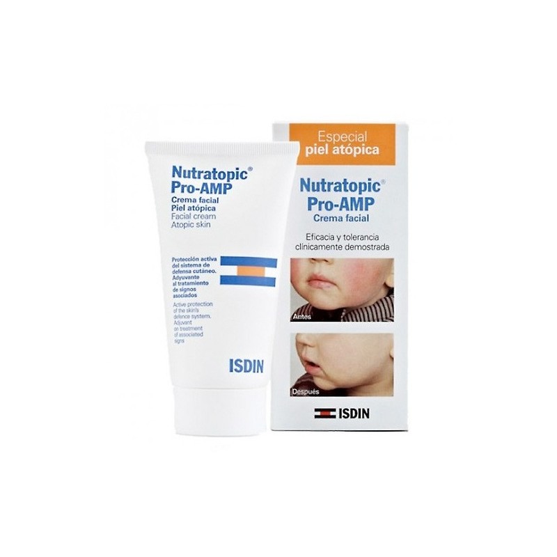 Nutratopic Pro-Amp Crema Facial Piel Atópica 50Ml