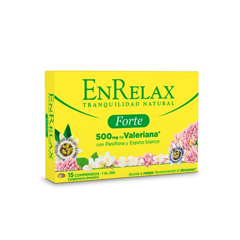 Enrelax Forte Valeriana 15 Comprimidos