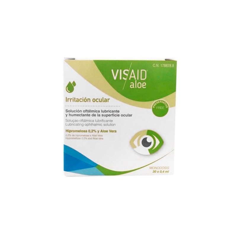 Visaid Aloe Irritacion 30 X 0,4Ml