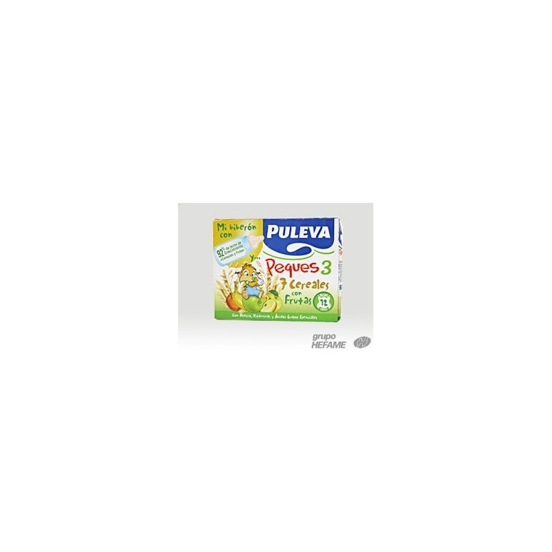 Puleva Peques 3 Con 7 Cereales Y Fruta Pack 3X200Ml