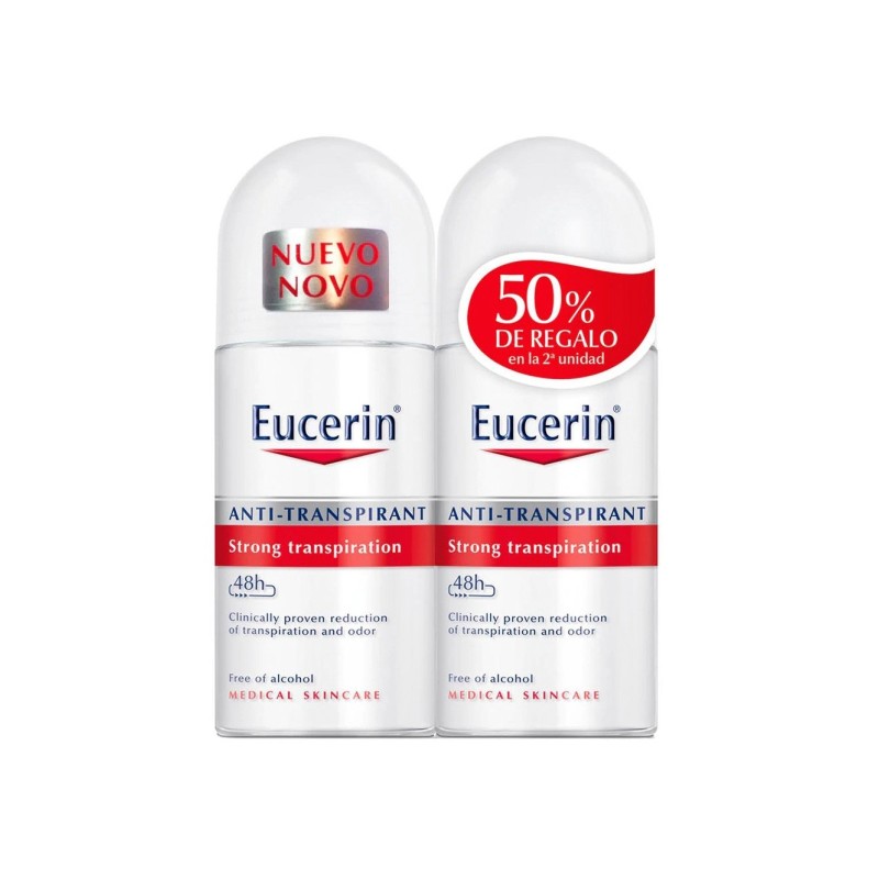 Eucerin Antitranspirante Roll On Duplo