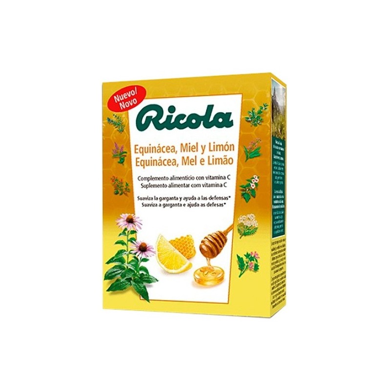 Ricola Caramelos Equinacea Miel Limón 50G