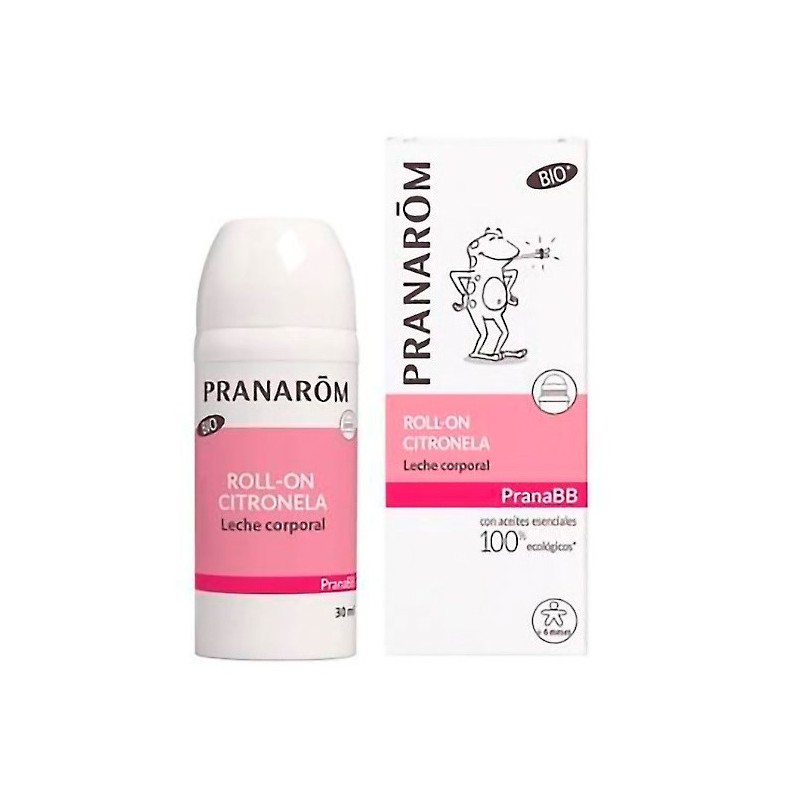 Pranarom Pranabb Citronela Roll On Bio Eco 30Ml