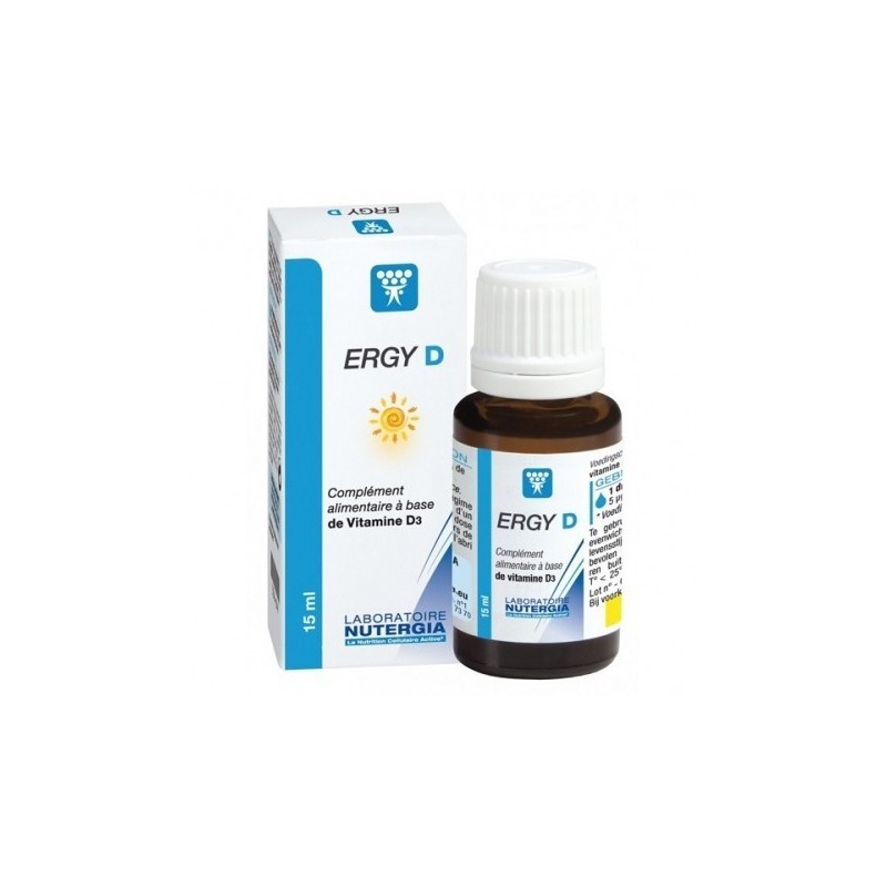 Ergy D Bote 15Ml                Nutergia