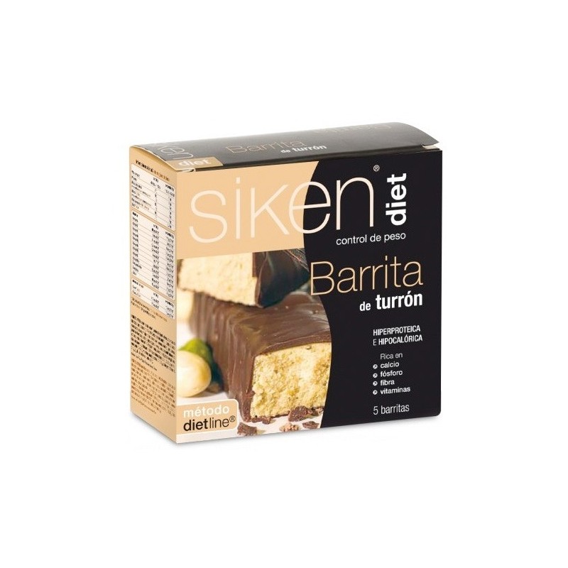 Sikendiet Barrita Turron 5 Uds