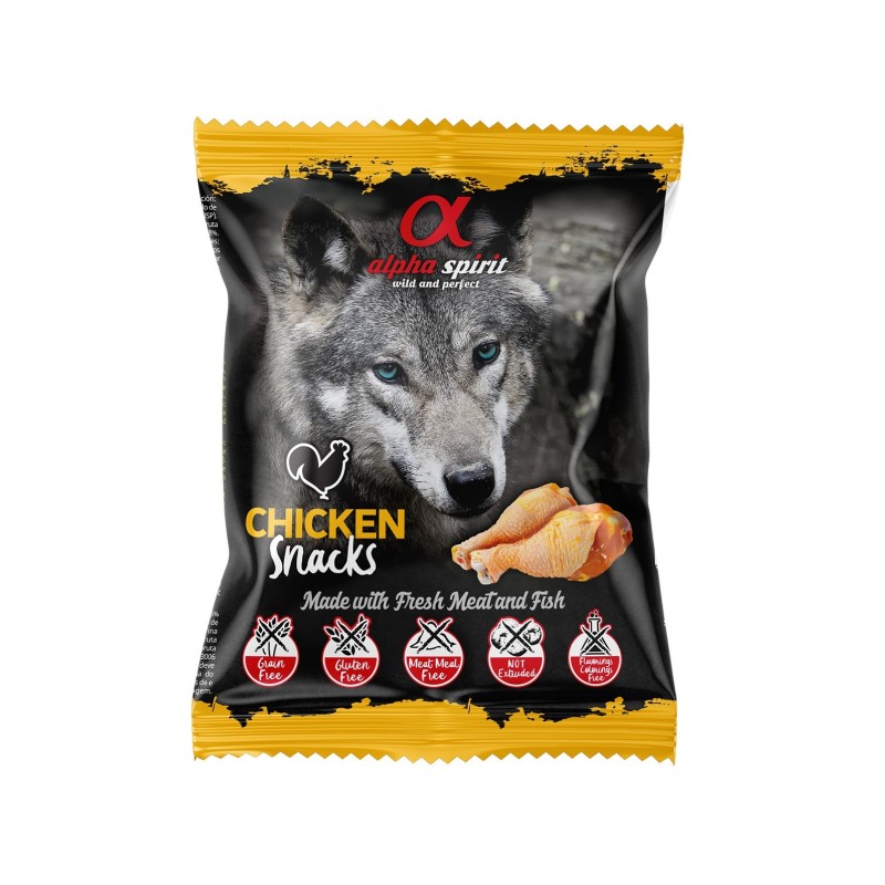 Alpha Spirit Snack Tacos Perro Pollo 50 Gr (24 Uds)