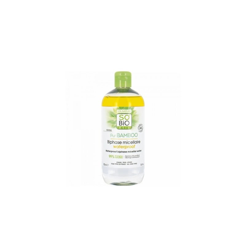 So Bio Etic Agua Micelar Bifasica Pur Bamboo 500Ml