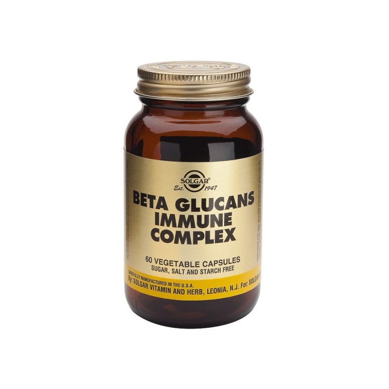 Solgar Beta Glucanos Complex 60 Cápsulas